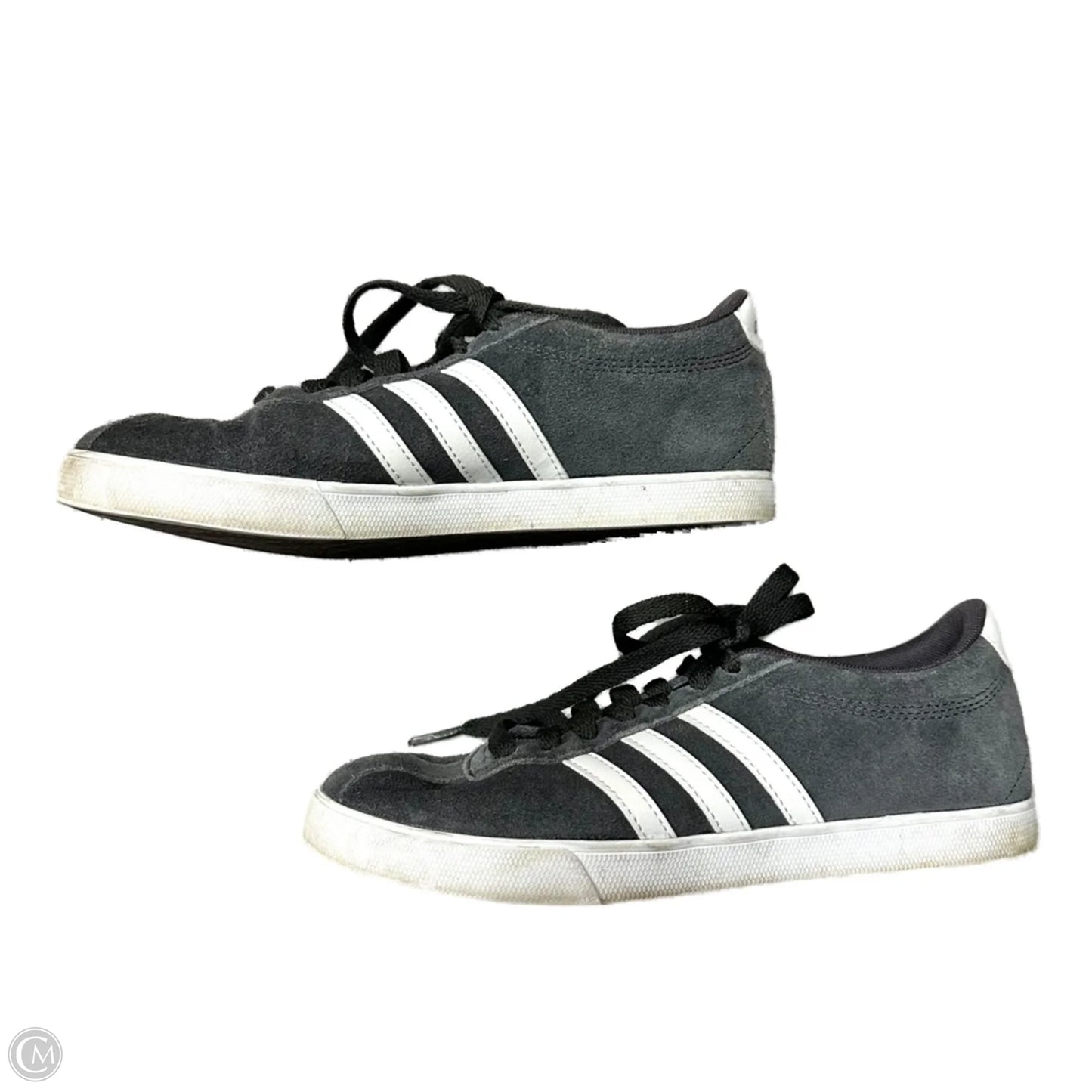 Shoes Sneakers By Adidas In Grey & White, Size: 6.5