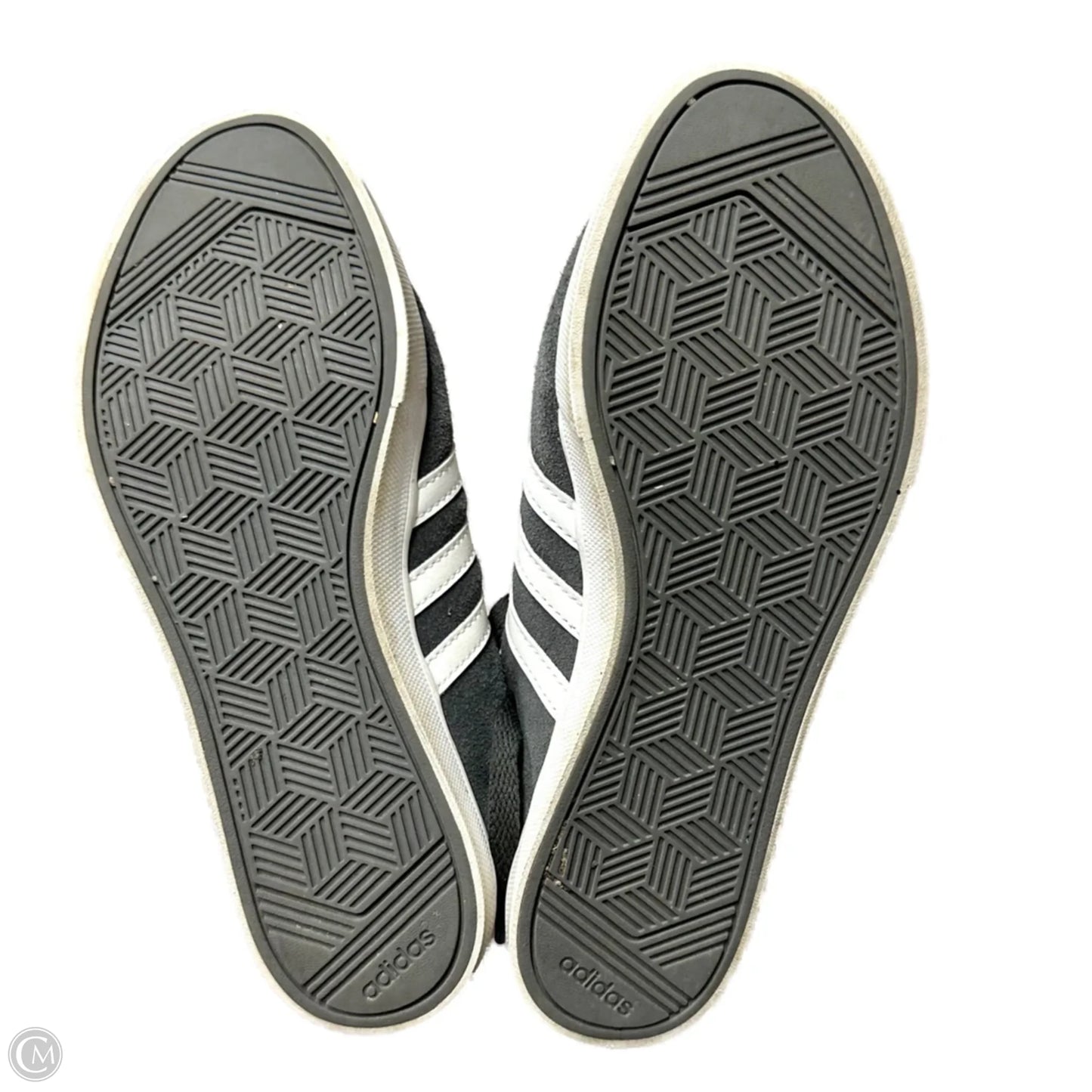 Shoes Sneakers By Adidas In Grey & White, Size: 6.5