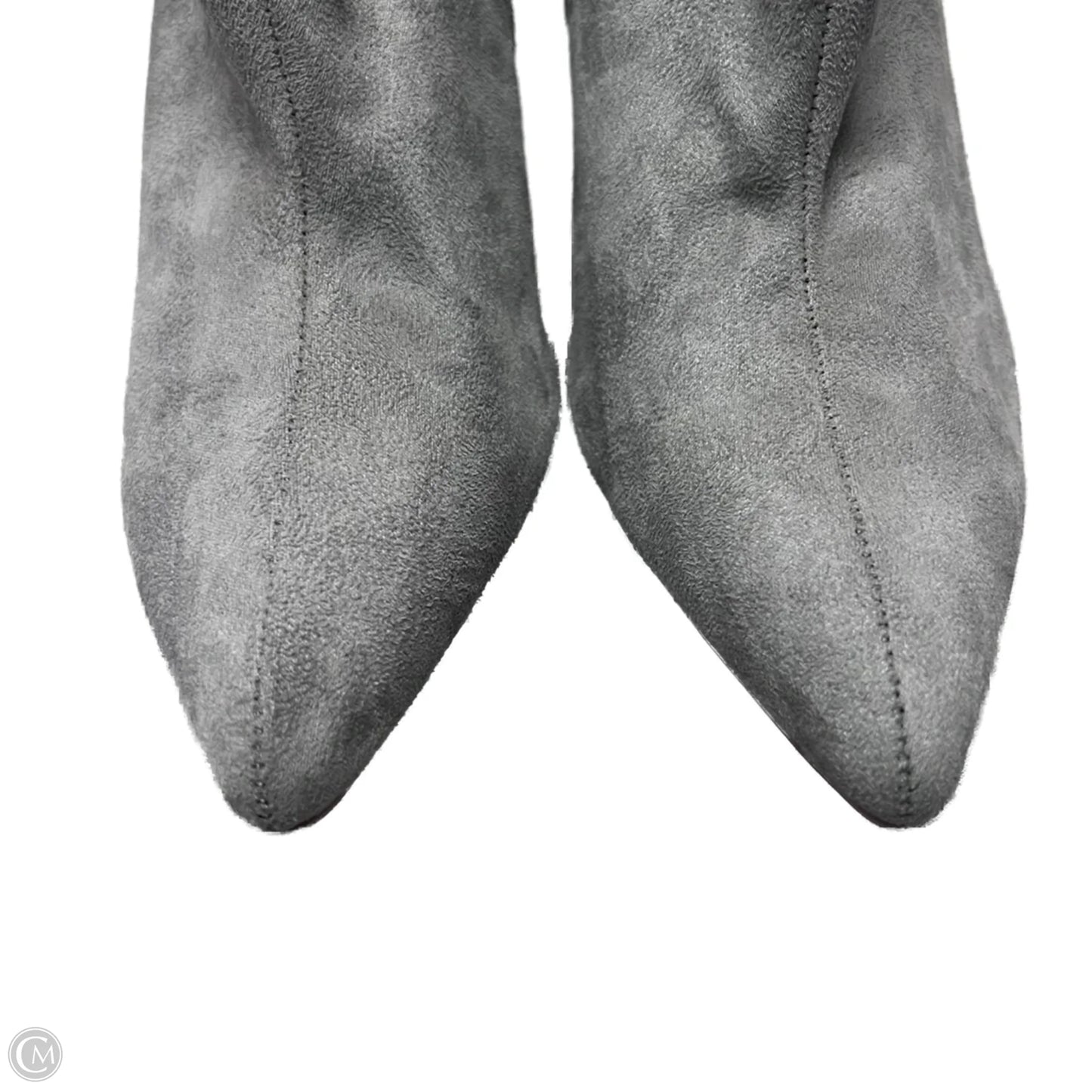 Boots Ankle Heels By Carlos By Carlos Santana In Grey, Size: 11