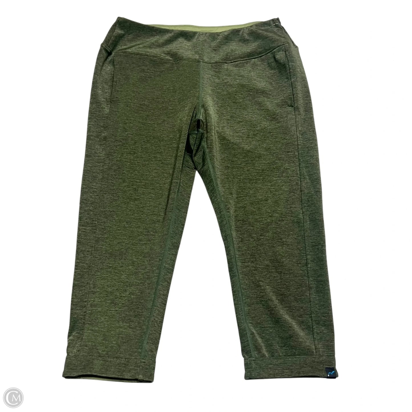 Athletic Capris By Bpassionit In Green, Size: M