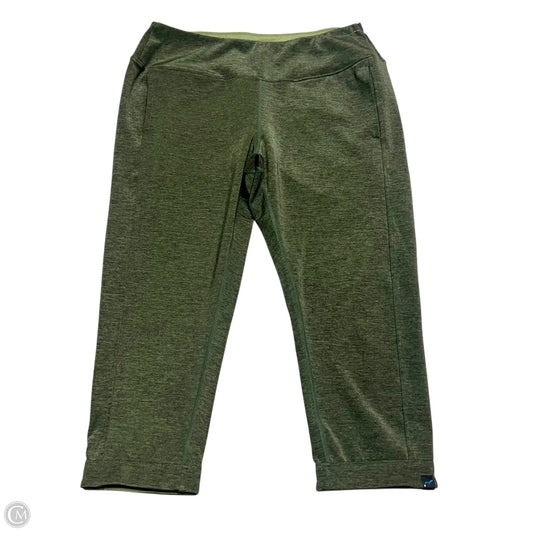 Athletic Capris By Bpassionit In Green, Size: M