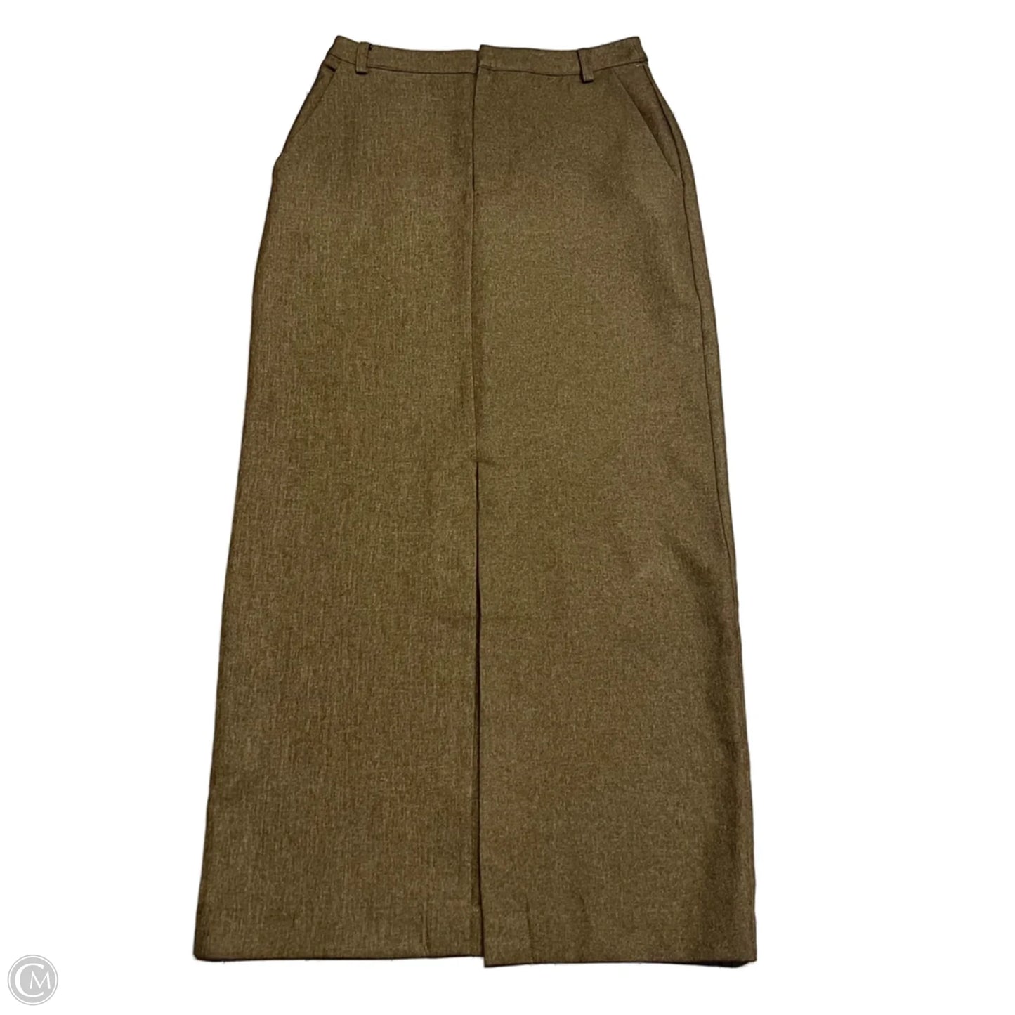 Skirt Maxi By Studio In Brown, Size: S