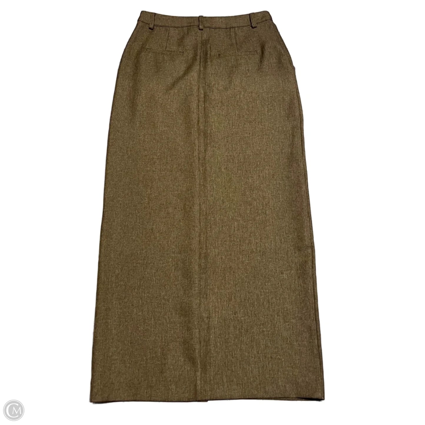 Skirt Maxi By Studio In Brown, Size: S