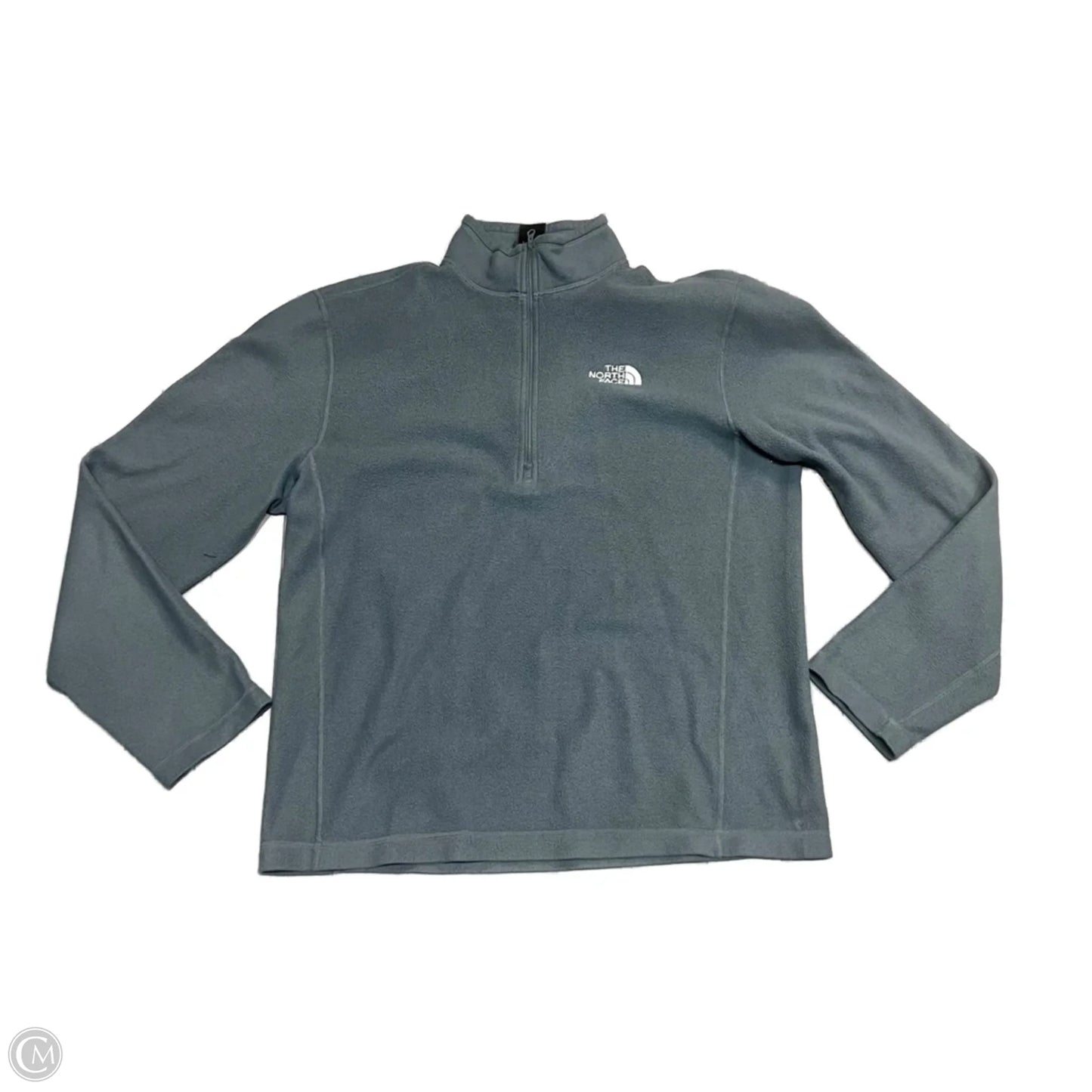 Athletic Sweatshirt Collar By The North Face In Grey, Size: M