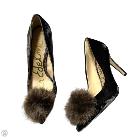 Shoes Heels Stiletto By Sam Edelman In Brown, Size: 7.5