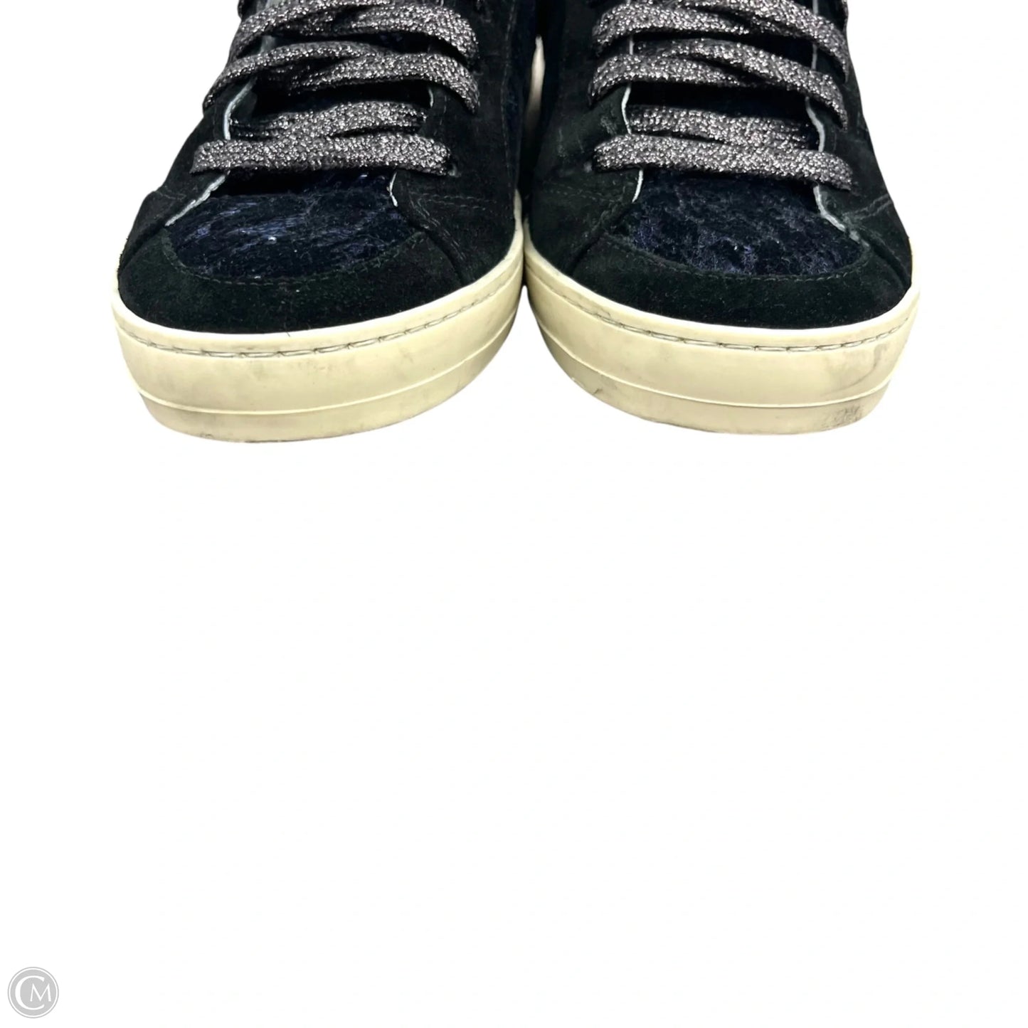 Shoes Sneakers By P448 In Black & Purple, Size: 6.5