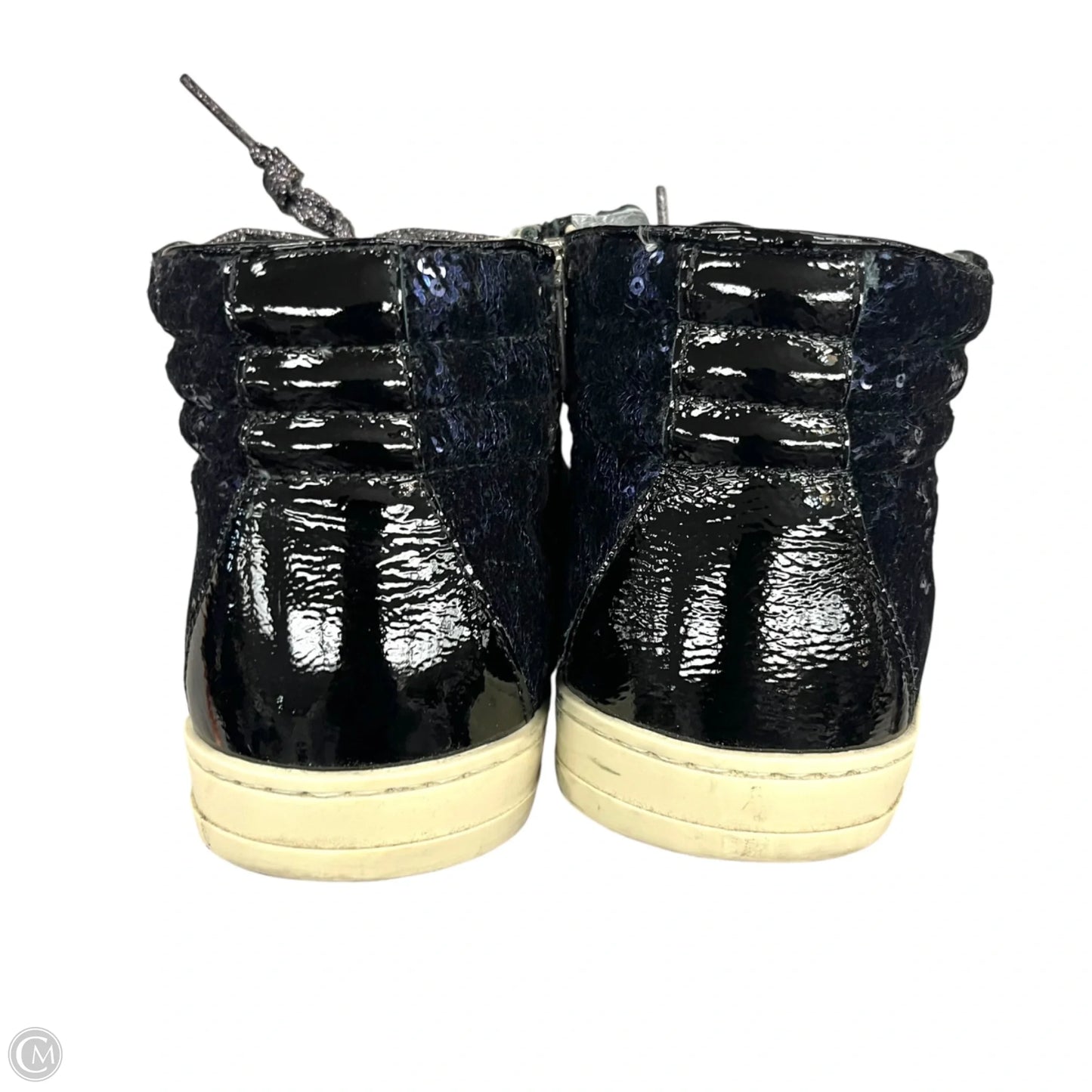 Shoes Sneakers By P448 In Black & Purple, Size: 6.5