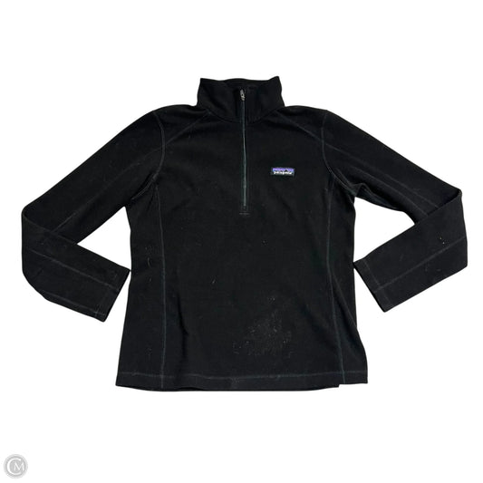 Sweatshirt Collar By Patagonia In Black, Size: S
