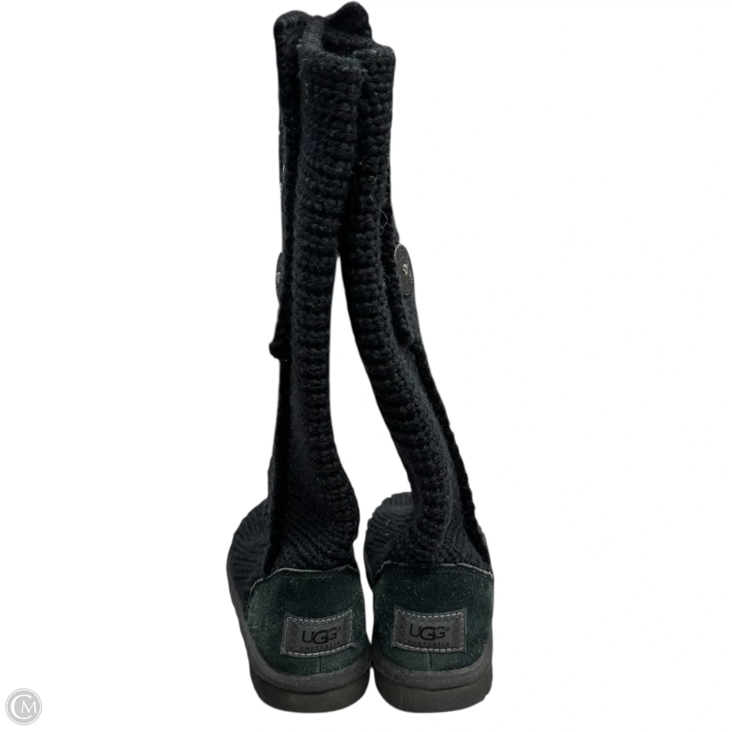 Boots Designer By Ugg In Black, Size: 6