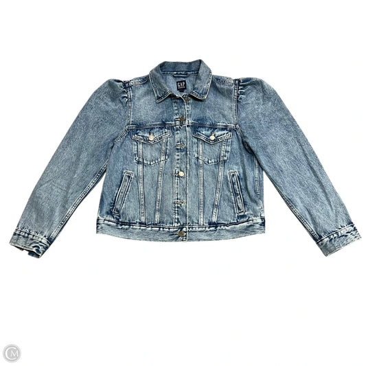 Jacket Denim By Gap In Blue, Size: L