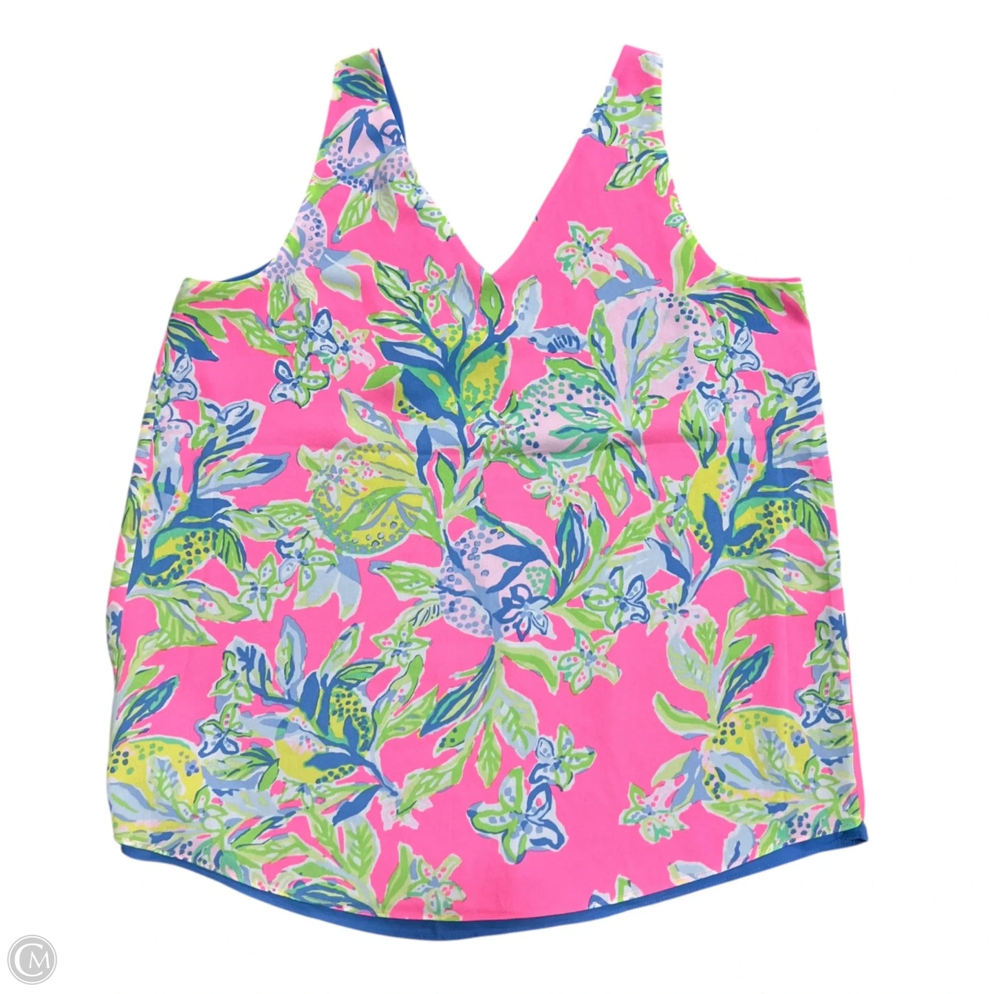Top Sleeveless Designer By Lilly Pulitzer In Multi-colored, Size: M