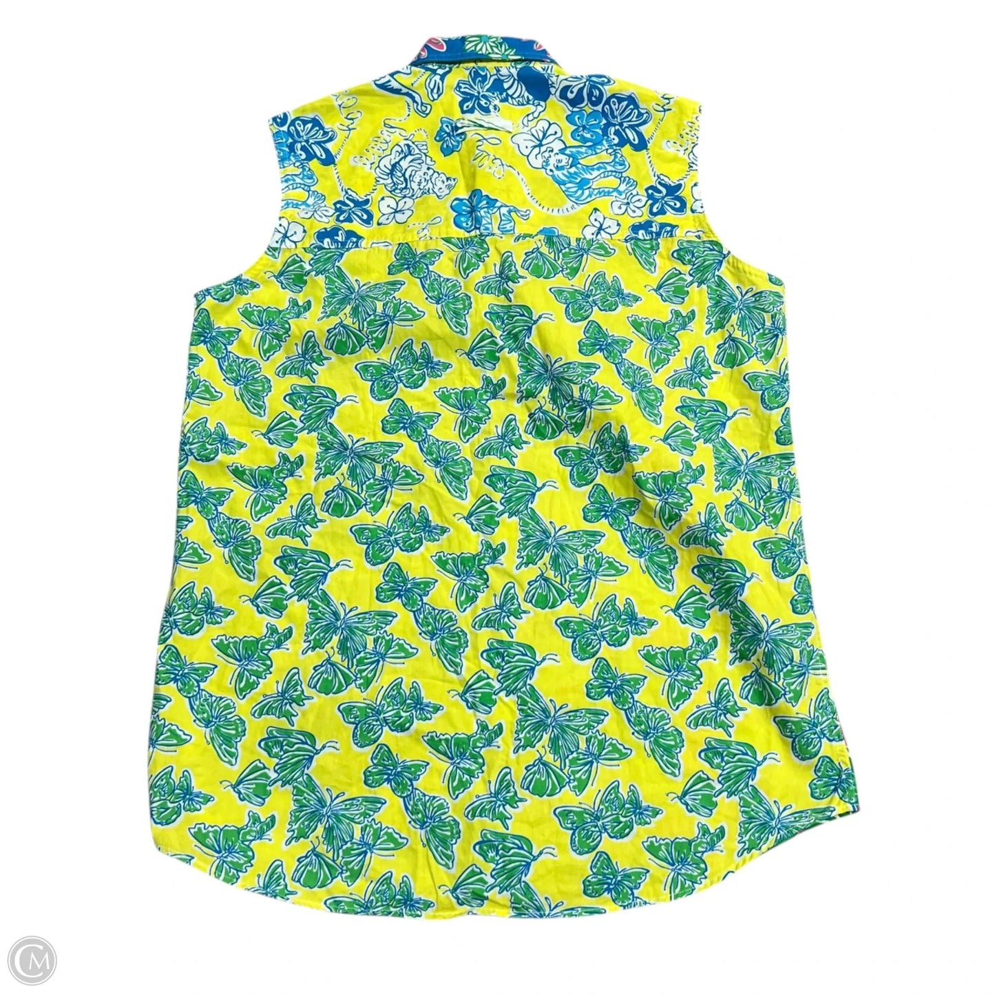 Top Sleeveless Designer By Lilly Pulitzer In Multi-colored, Size: L