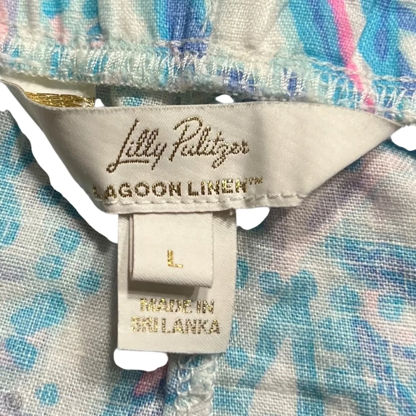 Pants Designer By Lilly Pulitzer In Blue, Size: L