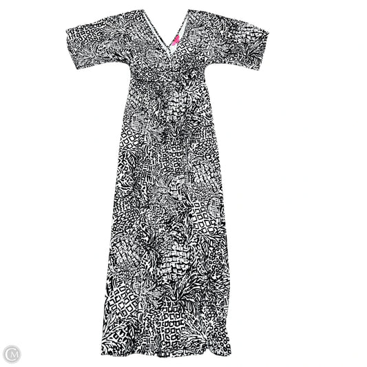 Dress Designer By Lilly Pulitzer In Black & White, Size: M