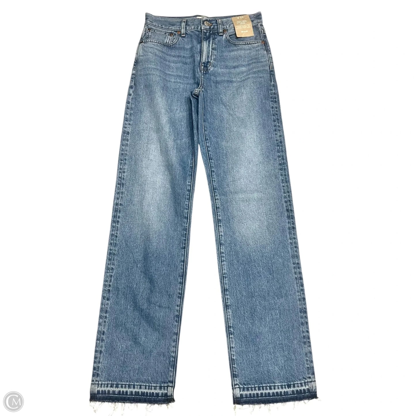 Jeans Straight By Madewell In Blue, Size: 0