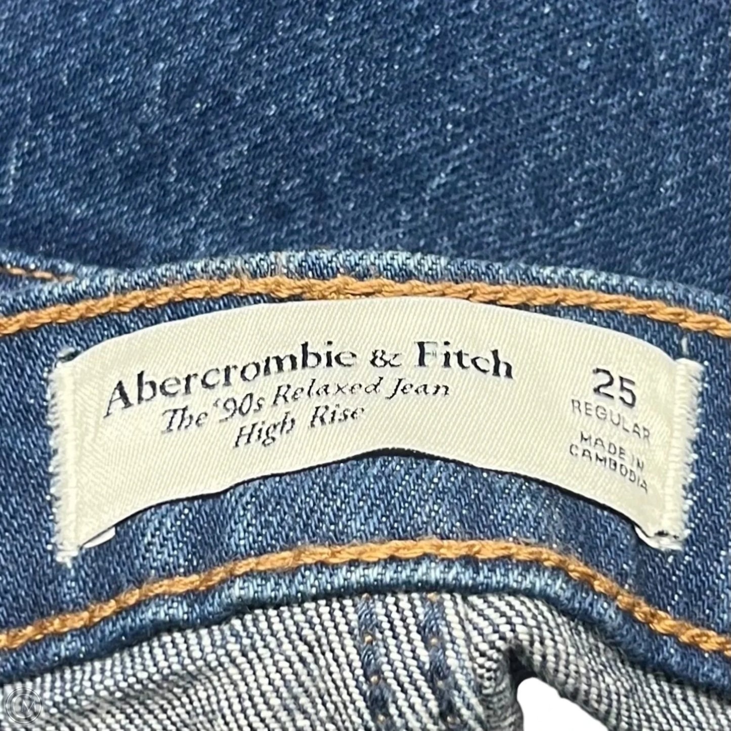 Jeans Boot Cut By Abercrombie And Fitch In Blue, Size: 2