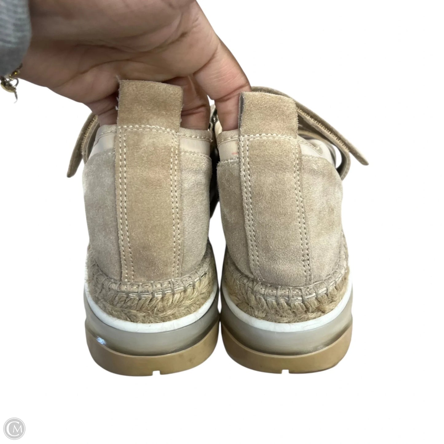 Shoes Sneakers By Free People In Beige, Size: 8.5