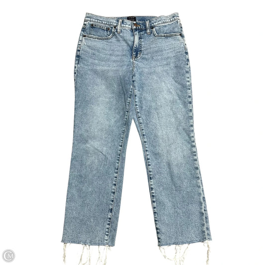 Jeans Straight By J. Crew In Blue, Size: 6