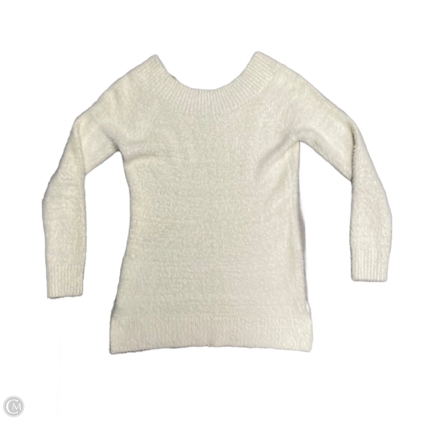 Sweater By Boston Proper In Cream, Size: Xxs