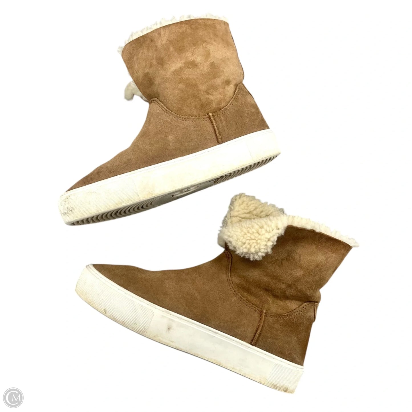 Boots Designer By Ugg In Tan, Size: 8