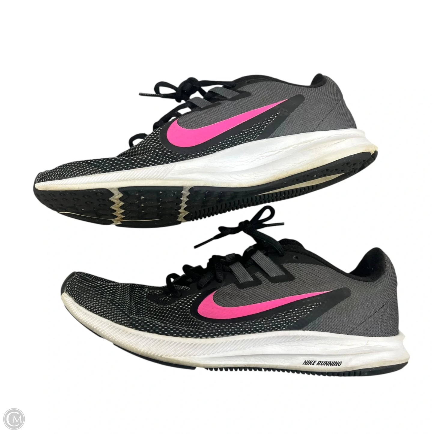 Shoes Sneakers By Nike In Black & Grey, Size: 8