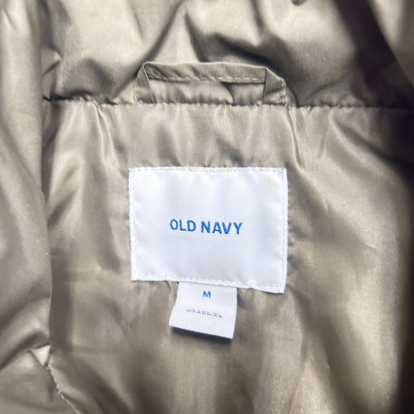 Vest Puffer & Quilted By Old Navy In Green, Size: M