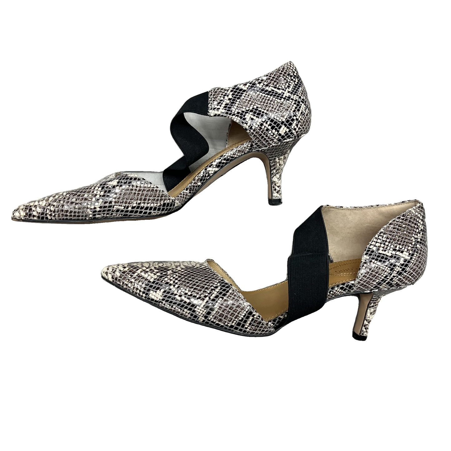 Shoes Heels Kitten By Corso Como In Snakeskin Print, Size: 8.5