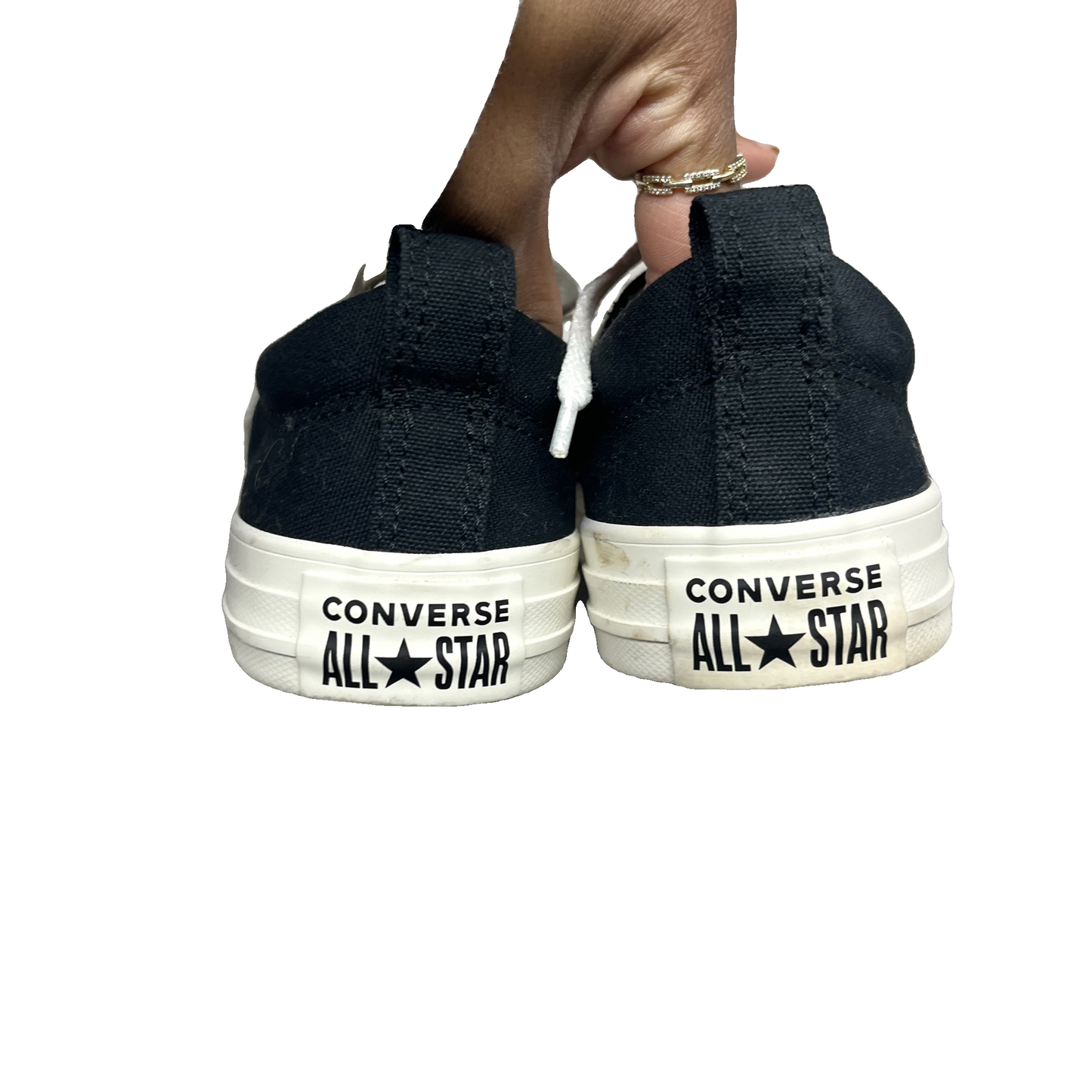 Shoes Sneakers By Converse In Black, Size: 6.5