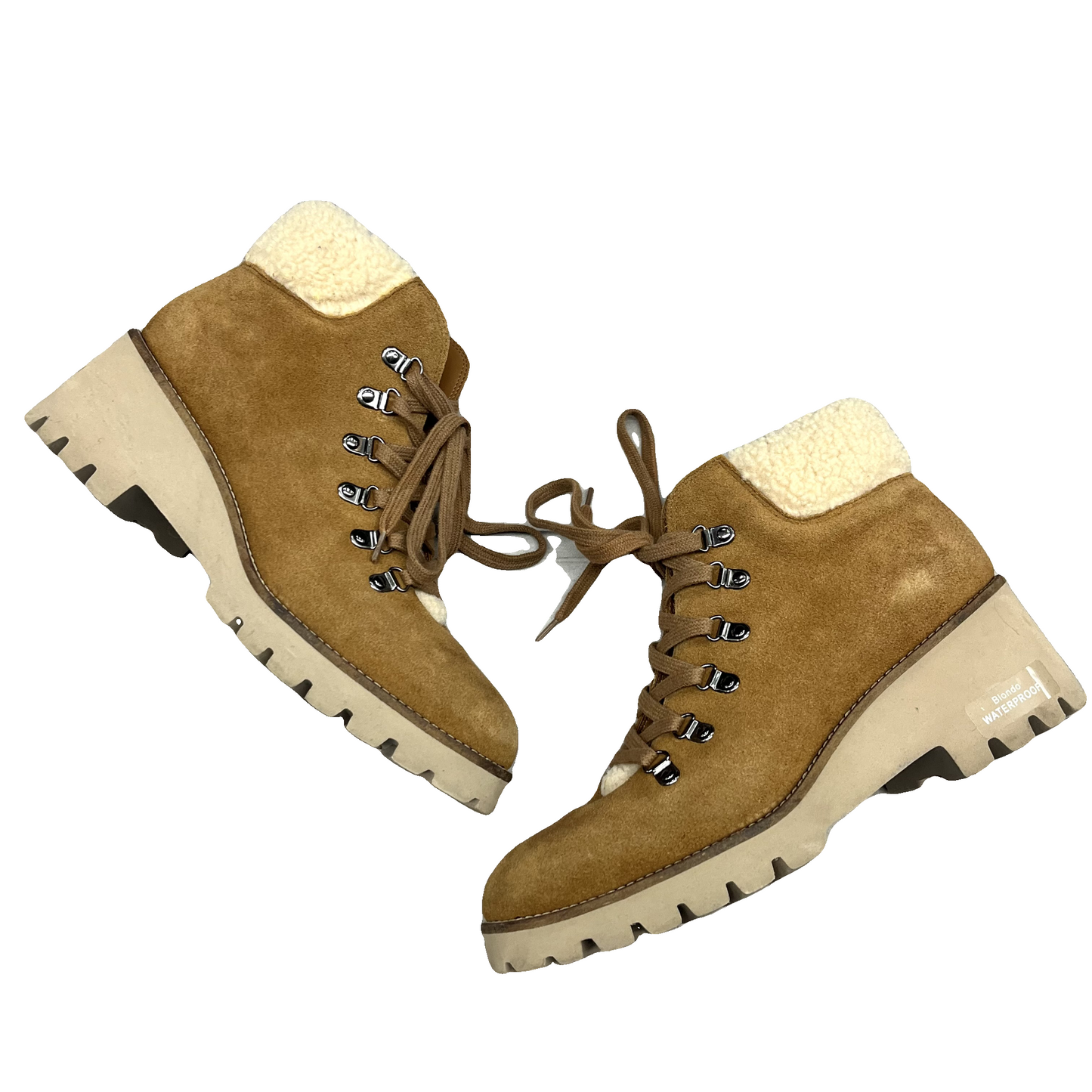 Boots Combat By Blondo In Tan, Size: 9