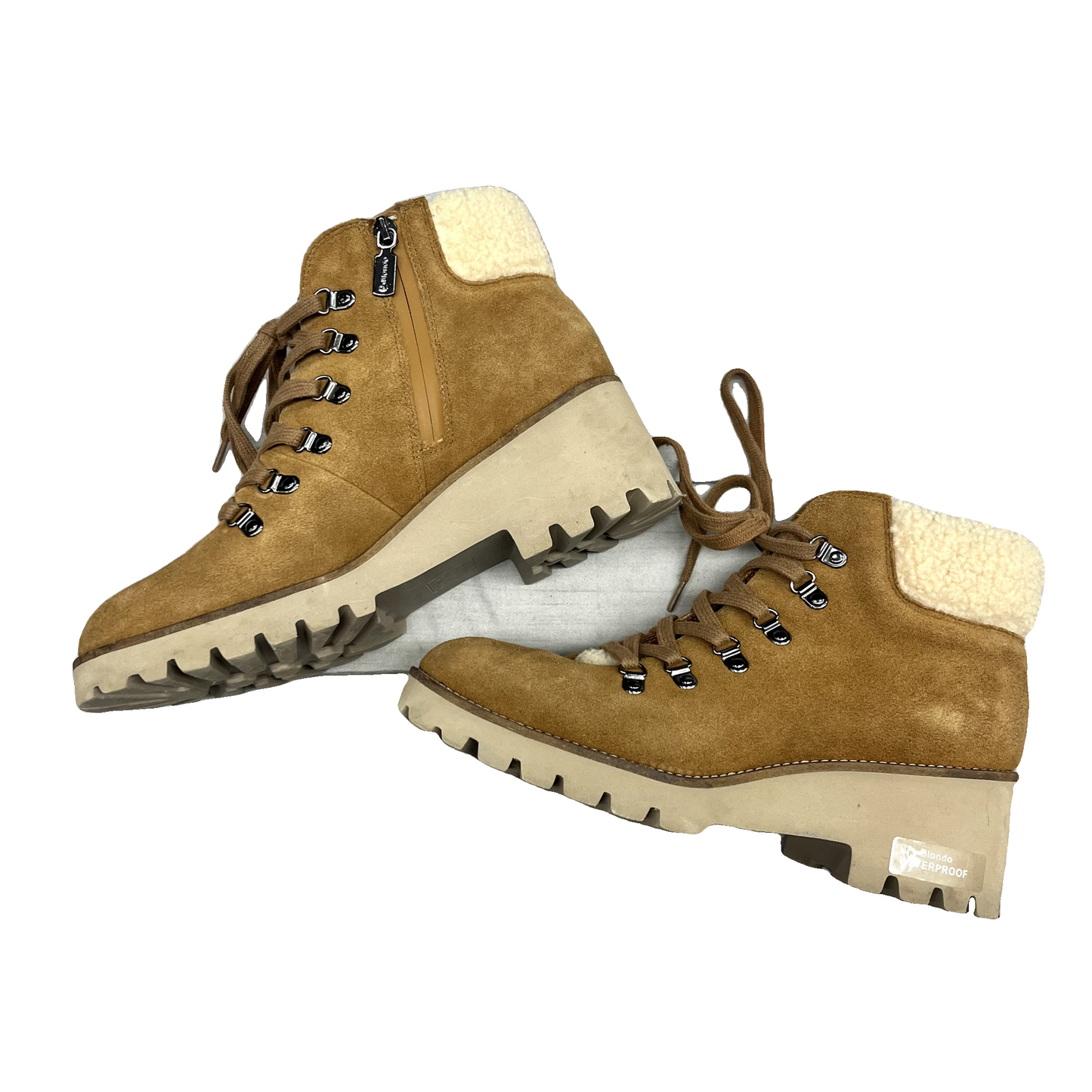 Boots Combat By Blondo In Tan, Size: 9