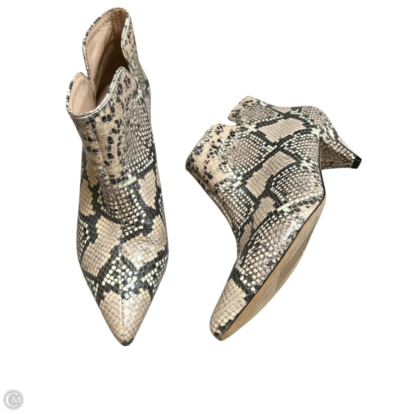 Boots Designer By Kate Spade In Snakeskin Print, Size: 8