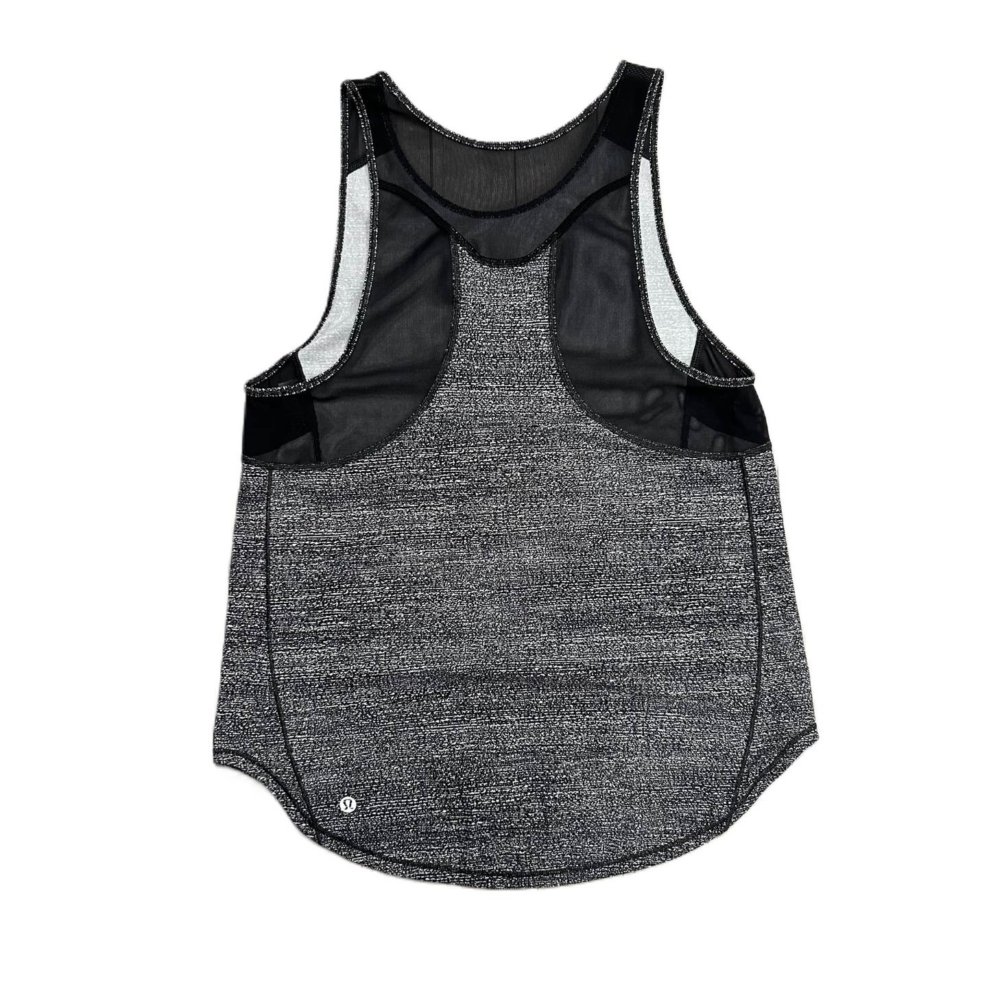 Black Grey Athletic Tank Top By Lululemon, Size: M