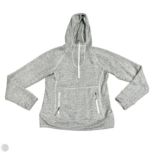 Sweatshirt Hoodie By The North Face In Grey, Size: S