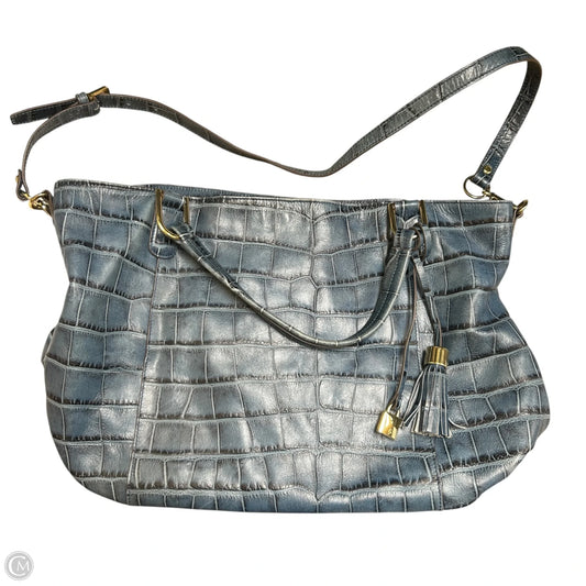 Handbag Leather By Gilli, Size: Large