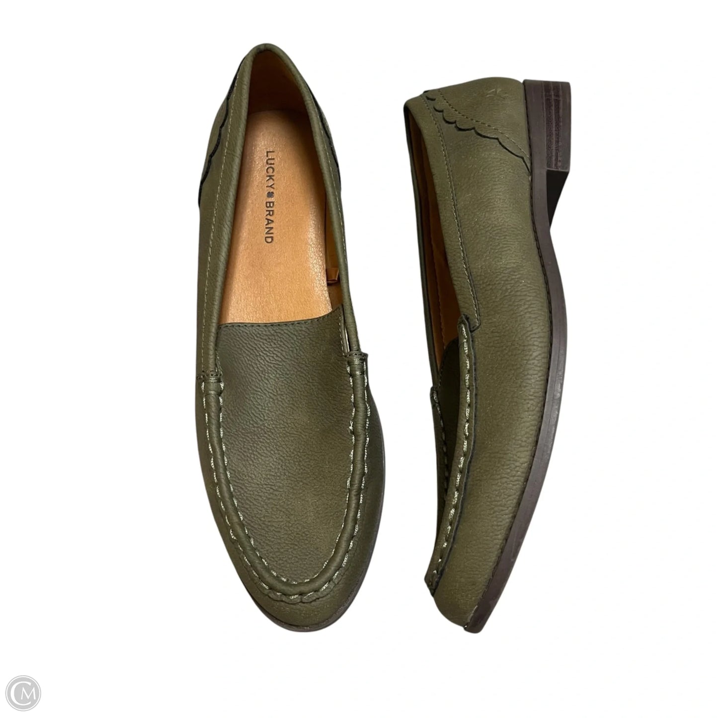 Shoes Flats By Lucky Brand In Green, Size: 9.5