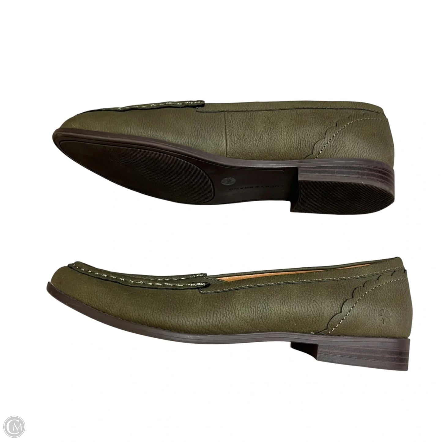 Shoes Flats By Lucky Brand In Green, Size: 9.5