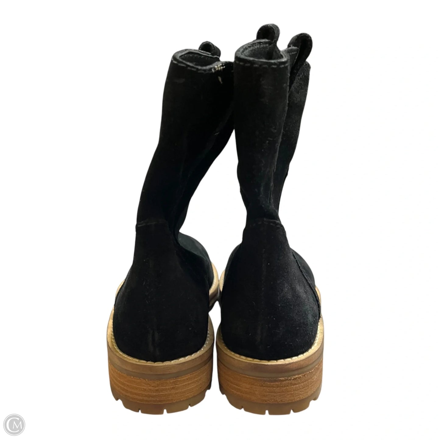 Boots Ankle Flats By Boden In Black, Size: 6.5