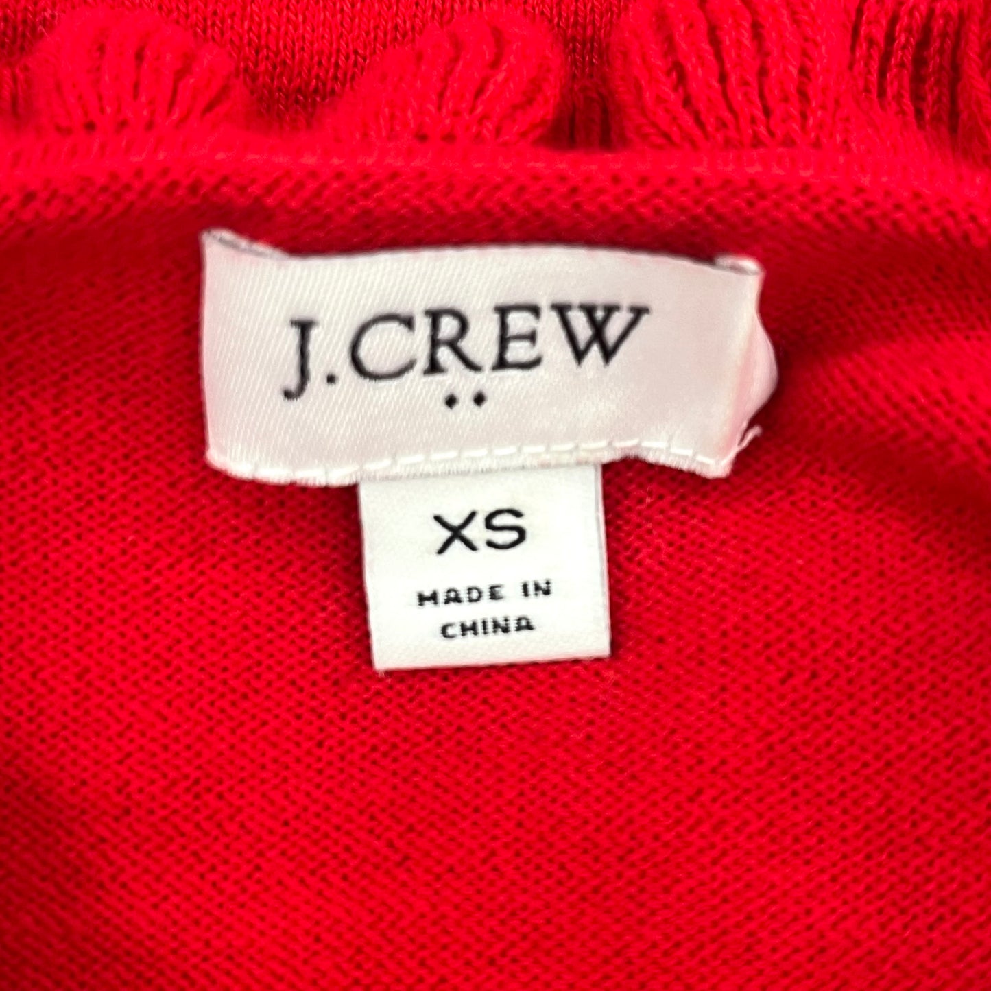 Sweater By J. Crew In Red, Size: Xs