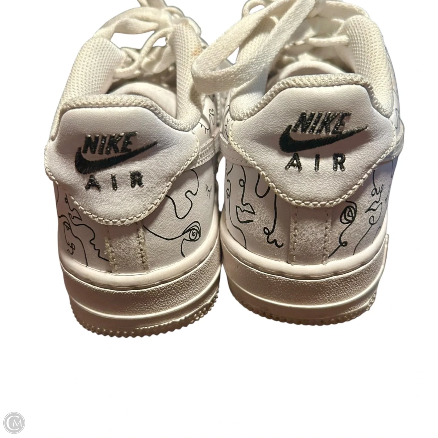 Shoes Sneakers By Nike In White, Size: 7