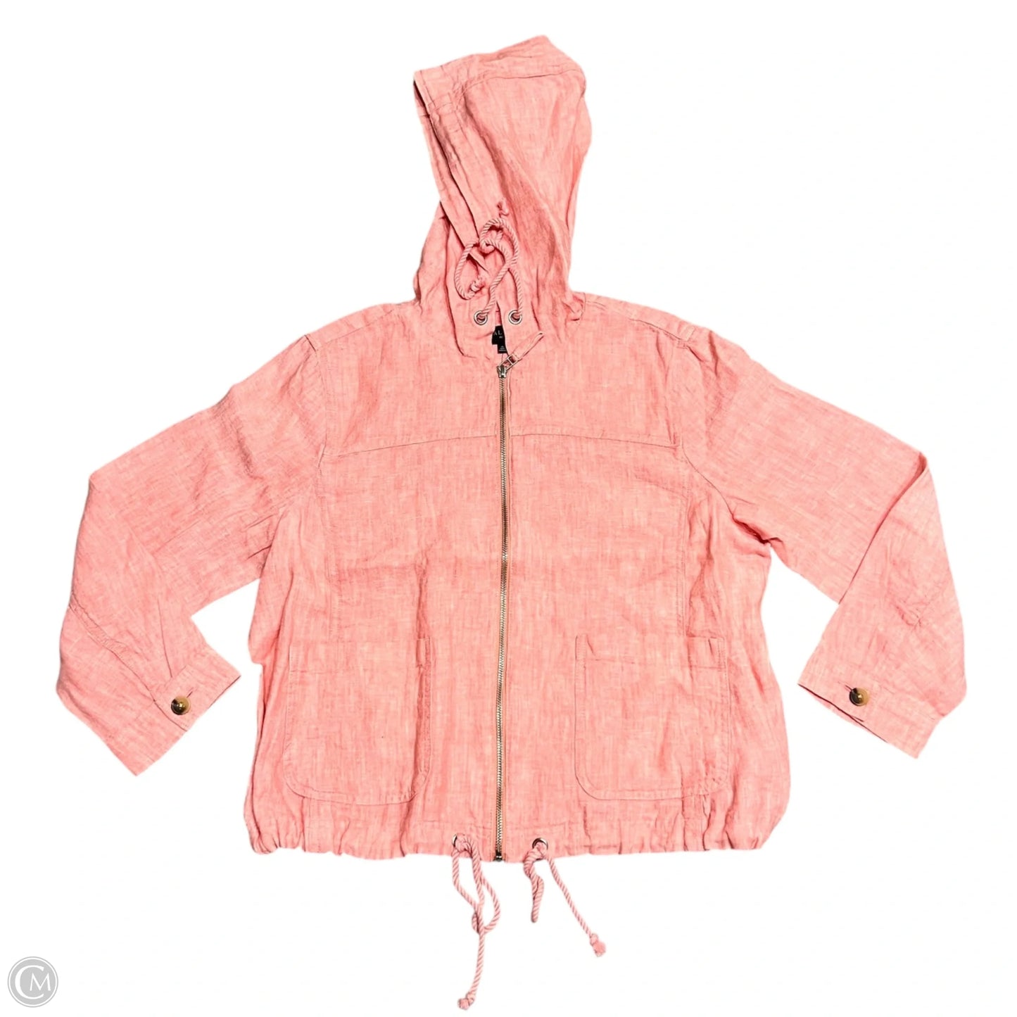 Jacket Other By Talbots In Coral, Size: Xlp