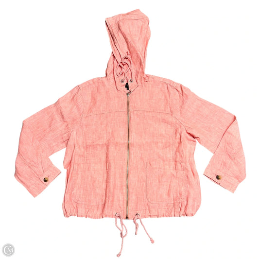 Jacket Other By Talbots In Coral, Size: Xlp
