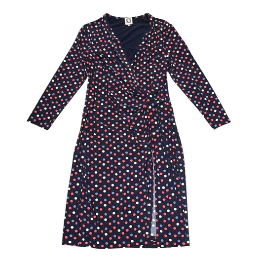 Dress Work By Anne Klein In Polkadot Pattern, Size: M