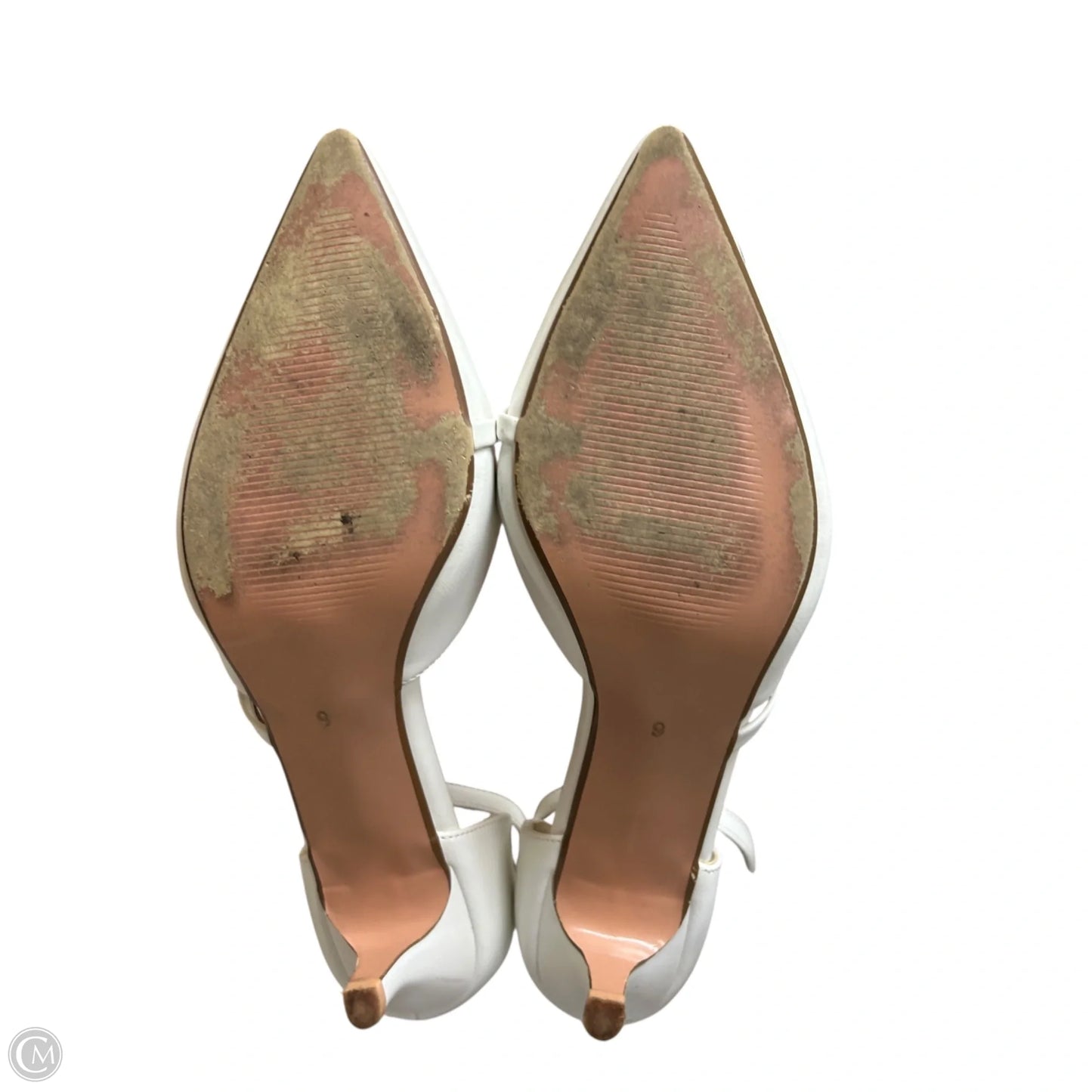 Shoes Heels Kitten By Didifu In White, Size: 9