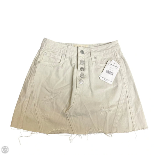 Skirt Mini & Short By We The Free In Cream, Size: 0