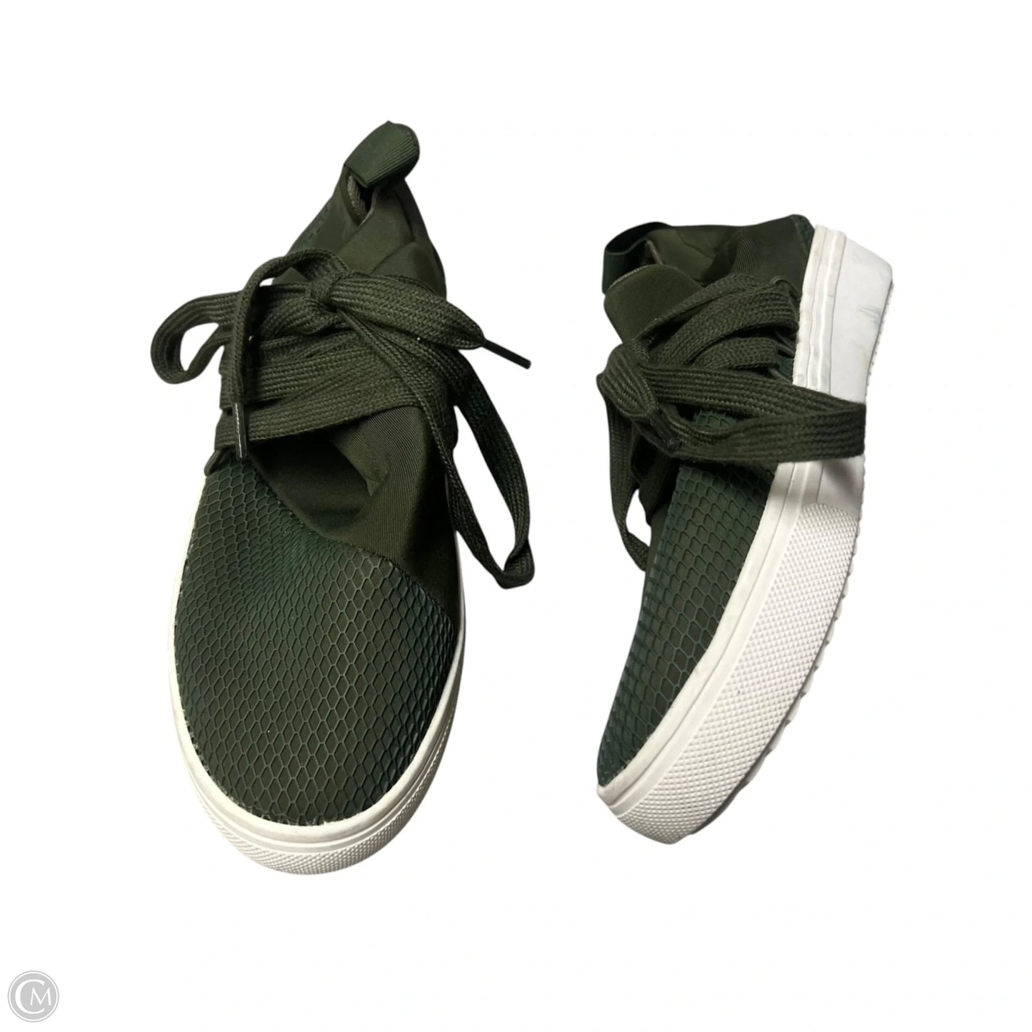 Shoes Sneakers By Steve Madden In Green, Size: 5.5