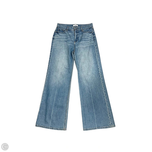 Jeans Wide Leg By Loft In Blue Denim, Size: 6