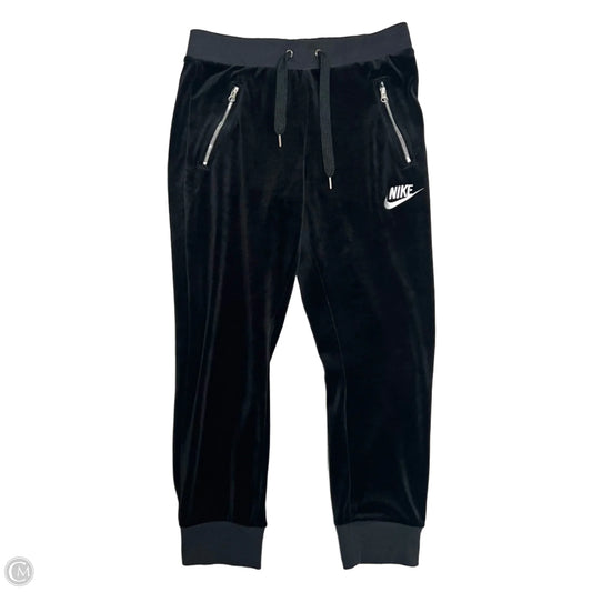 Athletic Pants By Nike In Black, Size: M