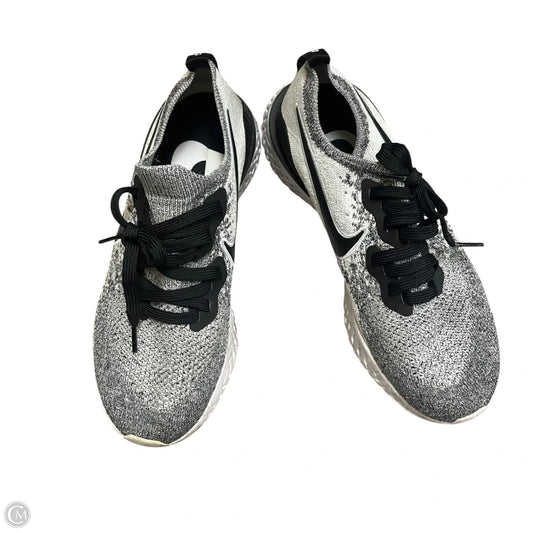 Shoes Athletic By Nike In Black & Grey, Size: 8.5