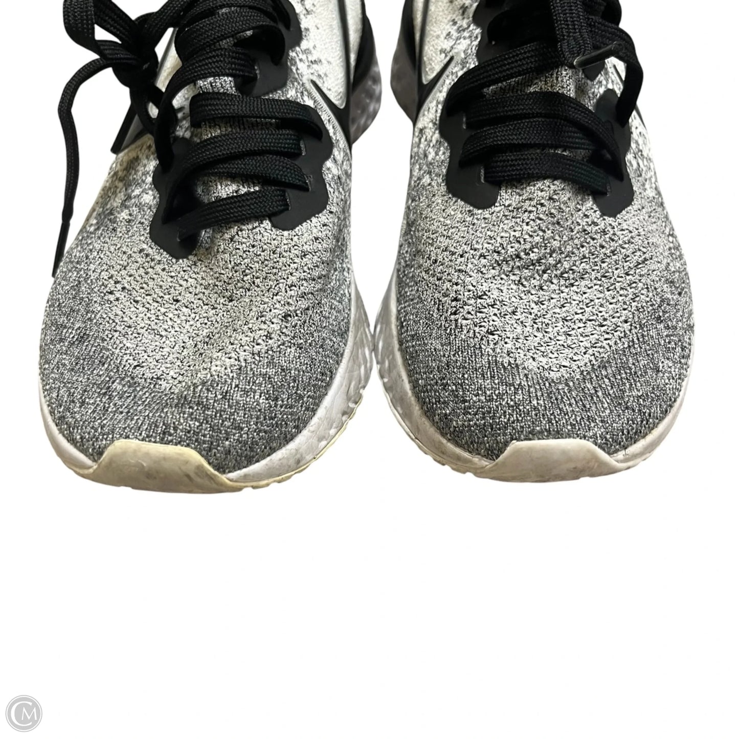 Shoes Athletic By Nike In Black & Grey, Size: 8.5