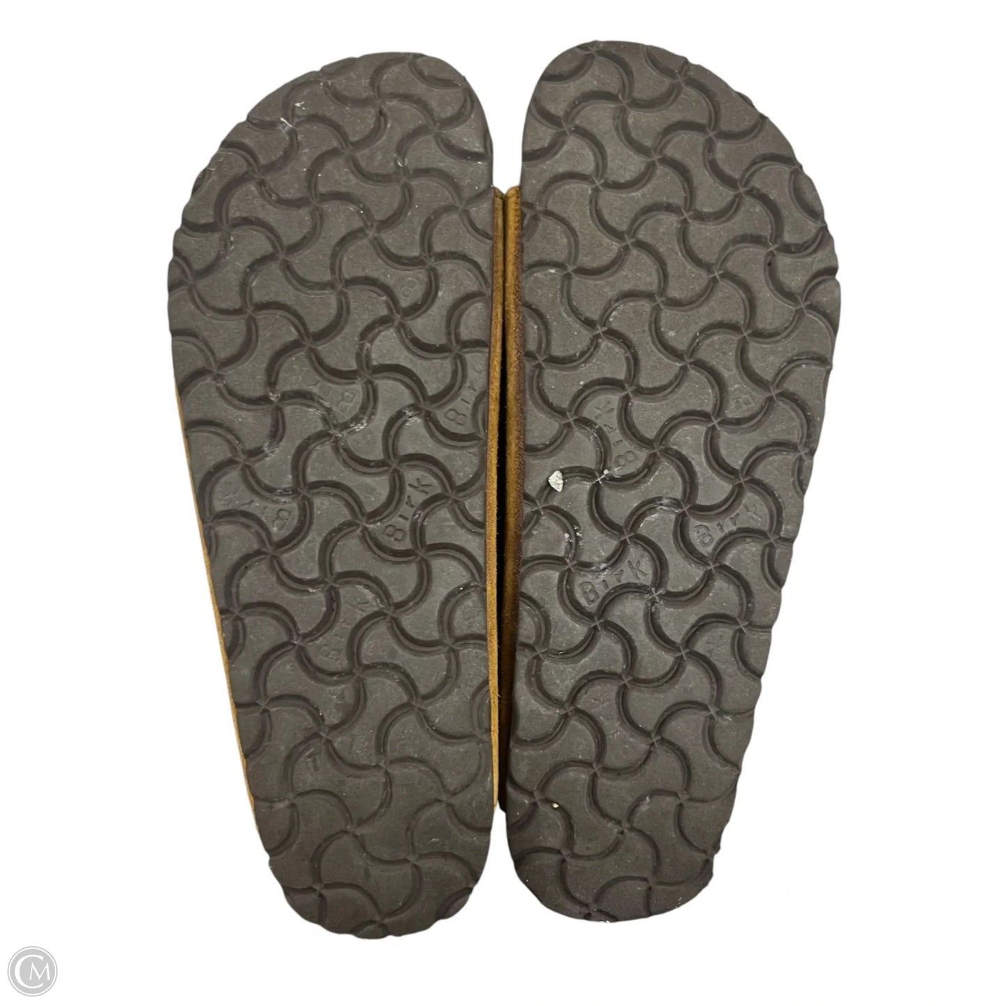 Sandals Flats By Birkenstock In Brown, Size: 6